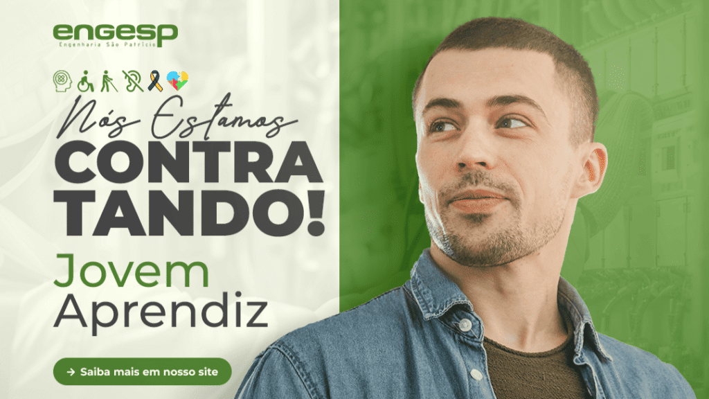 Vaga aberta para Jovem Aprendiz de TI