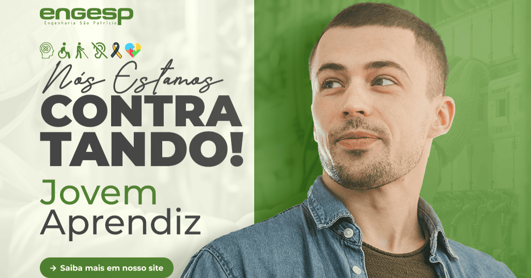 Vaga aberta para Jovem Aprendiz de TI