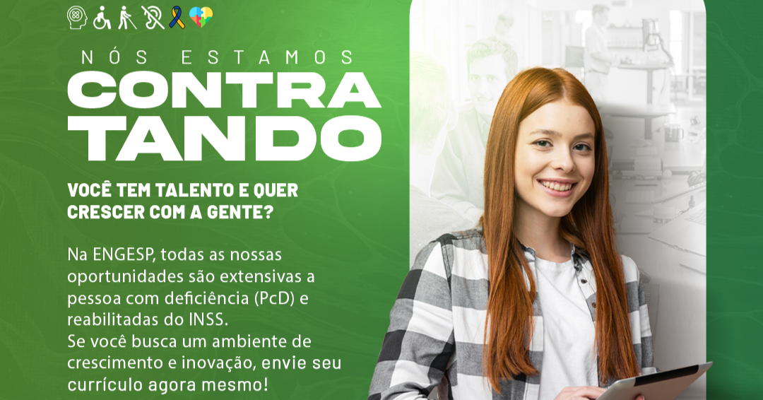 Vagas disponíveis!